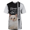 Ragamuffin cat - Home Is Where My Cat Is - Hoodie, Sweatshirt, TShirt 