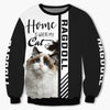 Ragdoll - Home Is Where My Cat Is - Hoodie, Sweatshirt, TShirt 