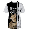 Savannah cat - Home Is Where My Dog Is - Hoodie, Sweatshirt, TShirt 