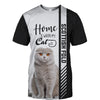 Scottish Fold - Home Is Where My Dog Is - Hoodie, Sweatshirt, TShirt 