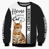 Serengeti - Home Is Where My Cat Is - Hoodie, Sweatshirt, TShirt
