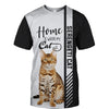 Serengeti - Home Is Where My Cat Is - Hoodie, Sweatshirt, TShirt
