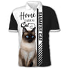 Siamese Cat Hoodie - Home Is Where My Cat Is - Hoodie, Sweatshirt, TShirt 