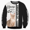 Singapura Cat - Home Is Where My Cat Is - Hoodie, Sweatshirt, TShirt 
