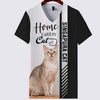 Singapura Cat - Home Is Where My Cat Is - Hoodie, Sweatshirt, TShirt 