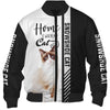 Snowshoe Cat - Home Is Where My Cat Is - Hoodie, Sweatshirt, TShirt 