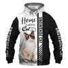 Snowshoe Cat - Home Is Where My Cat Is - Hoodie, Sweatshirt, TShirt 