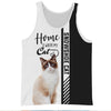Snowshoe Cat - Home Is Where My Cat Is - Hoodie, Sweatshirt, TShirt 