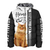 Somali Cat Hoodie - Home Is Where My Cat Is - Hoodie, Sweatshirt, TShirt 