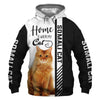 Somali Cat Hoodie - Home Is Where My Cat Is - Hoodie, Sweatshirt, TShirt 