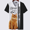 Somali Cat Hoodie - Home Is Where My Cat Is - Hoodie, Sweatshirt, TShirt 