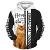 Somali Cat Hoodie - Home Is Where My Cat Is - Hoodie, Sweatshirt, TShirt 