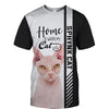 Sphynx Cat - Home Is Where My Cat Is - Hoodie, Sweatshirt, TShirt 