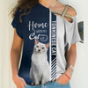 Tonkinese cat - Home Is Where My Cat Is - Hoodie, Sweatshirt, TShirt