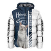 Tonkinese cat - Home Is Where My Cat Is - Hoodie, Sweatshirt, TShirt