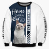 Tonkinese cat - Home Is Where My Cat Is - Hoodie, Sweatshirt, TShirt