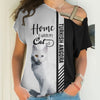 Turkish Angora - Home Is Where My Cat Is - Hoodie, Sweatshirt, TShirt