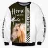 American Quarter Horse - Home Is Where My Horse Is - Hoodie, Sweatshirt, TShirt
