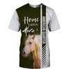 American Quarter Horse - Home Is Where My Horse Is - Hoodie, Sweatshirt, TShirt