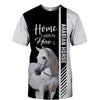 Arabian Horse - Home Is Where My Horse Is - Hoodie, Sweatshirt, TShirt
