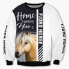 Fjord horse - Home Is Where My Dog Is - Hoodie, Sweatshirt, TShirt