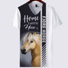 Fjord horse - Home Is Where My Dog Is - Hoodie, Sweatshirt, TShirt
