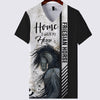 Friesian horse - Home Is Where My Dog Is - Hoodie, Sweatshirt, TShirt