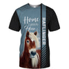 Haflinger - Home Is Where My Horse Is - Hoodie, Sweatshirt, TShirt 