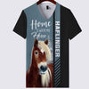 Haflinger - Home Is Where My Horse Is - Hoodie, Sweatshirt, TShirt 