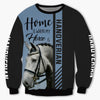 Hanoverian horse - Home Is Where My Horse Is - Hoodie, Sweatshirt, TShirt 