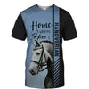Hanoverian horse - Home Is Where My Horse Is - Hoodie, Sweatshirt, TShirt 