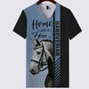Hanoverian horse - Home Is Where My Horse Is - Hoodie, Sweatshirt, TShirt 