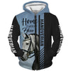 Hanoverian horse - Home Is Where My Horse Is - Hoodie, Sweatshirt, TShirt 