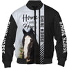 Shire Horse - Home Is Where My Horse Is - Hoodie, Sweatshirt, TShirt 