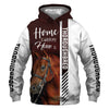 Thoroughbred - Home Is Where My Horse Is - Hoodie, Sweatshirt, TShirt 