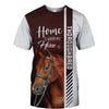 Thoroughbred - Home Is Where My Horse Is - Hoodie, Sweatshirt, TShirt 