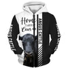 Angus cattle - Home Is Where My Cow Is -  Hoodie, Sweatshirt, TShirt