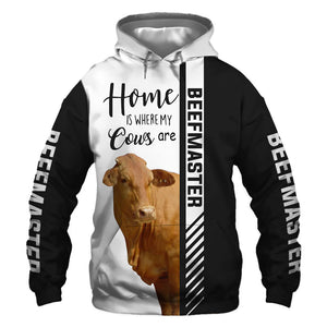 Beefmaster - Home Is Where My Cows Is - Hoodie, Sweatshirt, TShirt