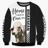Brahman (cattle) - Home Is Where My Cows Are - Hoodie, Sweatshirt, TShirt