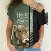 Brown Swiss - Home Is Where My Cows Are - Hoodie, Sweatshirt, TShirt