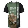 Brown Swiss - Home Is Where My Cows Are - Hoodie, Sweatshirt, TShirt