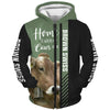 Brown Swiss - Home Is Where My Cows Are - Hoodie, Sweatshirt, TShirt
