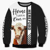 Hereford cattle - Home Is Where My Cows Are - Hoodie, Sweatshirt, TShirt 