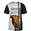Highland cattle - Home Is Where My Cows Are - Hoodie, Sweatshirt, TShirt 