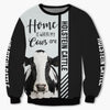 Holstein - Home Is Where My Cows Are - Hoodie, Sweatshirt, TShirt 