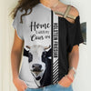 Holstein Friesian cattle - Home Is Where My Cows Are - Hoodie, Sweatshirt, TShirt 
