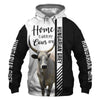 Hungarian Grey cattle - Home Is Where My Cows Are - Hoodie, Sweatshirt, TShirt 