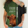 Red Angus - Home Is Where My Cows Are - Hoodie, Sweatshirt, TShirt 