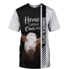 Simmental Cattle - Home Is Where My Cows Are - Hoodie, Sweatshirt, TShirt 