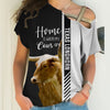 Texas Longhorn - Home Is Where My Cows Are - Hoodie, Sweatshirt, TShirt 